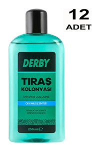 Derby Okyanus Esintisi Tıraş Kolonyası 12x250 ml