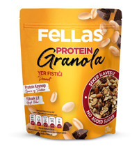 Fellas Protein Parçacıklı Yer Fıstıklı Granola 270 gr