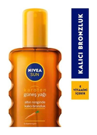 Nivea Sun Karoten Özü Kalıcı 6 Faktör Tüm Vücut İçin Bronzlaştırıcı Sprey 200 ml