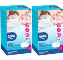Wee Baby Klasik Göğüs Pedi 2x40'lı