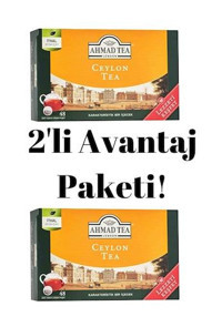 Ahmad Tea Seylan Demlik Poşet Çay 2x48 Adet