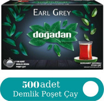Doğadan Earl Grey Bergamot Demlik Poşet Çay 500 Adet