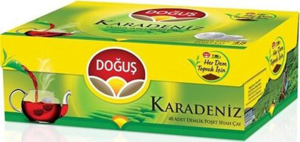 Doğuş Karadeniz Demlik Poşet Çay 3x48 Adet