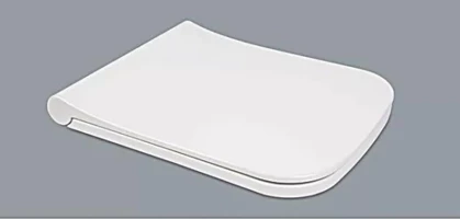 Nkp Forte Duroplast Yavaş Kapanan Beyaz Kare Klozet Kapağı