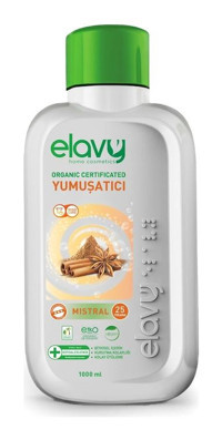 Elavy Organik Beyaz Misk 25 Yıkama Yumuşatıcı 1 lt