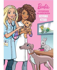 Barbie Veteriner Olabilirsin - Boyama Kitabı- Doğan Çocuk