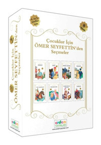 Çocuklar İçin Ömer Seyfettin'den Seçmeler 8 Kitap Takım - Ömer Seyfettin - Erdem Yayınları
