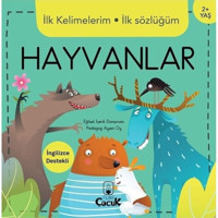 İlk Kelimelerim İlk Sözlüğüm Hayvanlar 2 + Yaş- Floki Çocuk