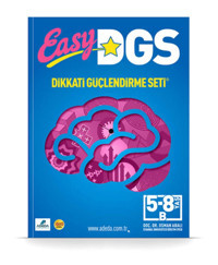 Adeda Yayınları Easy Dikkati Güçlendirme Seti 5-8 Yaş B Kitapçığı /