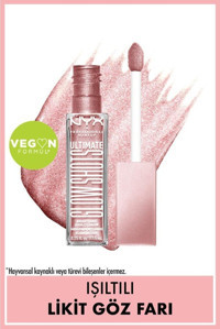 Nyx Professional Makeup 04 Grapefruit Glow Likit Işıltılı Tekli Far Pembe