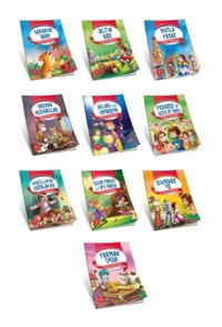 Canım Masallarım Seti-10 Kitap Katım- Damla Yayınevi