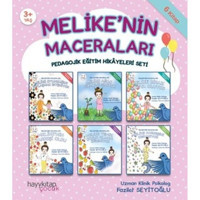 Melikenin Maceraları 6lı Pedagojik Eğitim Hikyeleri Seti-6 Kitap Takım - Fazilet Seyitoğlu - Hayykitap