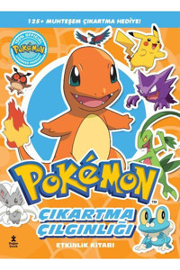Doğan Çocuk Pokémon - Charmander Çıkartma Çılgınlığı Etkinlik Kitabı