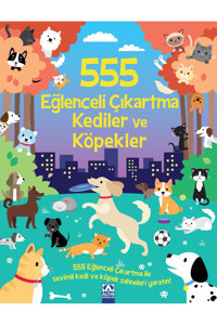 Altın Kitaplar 555 Eğlenceli Çıkartma - Kediler ve Köpekler