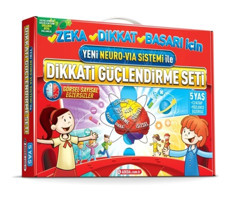 Adeda Yayınları Adeda Dikkati Güçlendirme Seti 5 Yaş + Yazmayı Güçlendirme Seti
