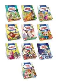 Cicim Masallarım Seti-10 Kitap Takım- Damla Yayınevi