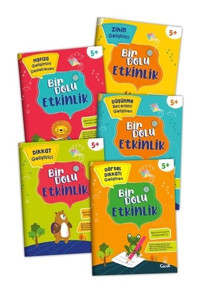 Bir Dolu Etkinlik Serisi (5 Kitap Set) - Floki Çocuk Yayınları Kolektif Bir Dolu Etkinlik Serisi (5