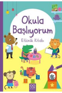 1001 Çiçek Okula Başlıyorum Etkinlik Kitabı