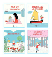 Aylak Kitap 4 Kitap Set - Seni Hep Seveceğim - Babam Bana Ne Söyledi? - Değerli Şeyler - Gerçekten Sevdiğim Şey