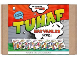 Tuhaf Hayvanlar Serisi Seti - 8 Kitap Takım- Luna Yayınları