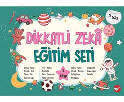 Dikkatli Zeka Eğitim Seti 5 Yaş - 3.Kitap- Beyaz Balina Yayınları
