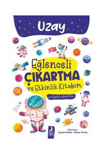 Ren Kitap Eğlenceli Çıkartma ve Etkinlik Kitabım - Uzay Ren Kitap (Korunaklı Poşetle)