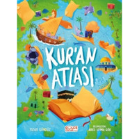 Kuran Atlası Kitap Gülce Çocuk Yusuf Gündüz Çocuk Kitaplığı Türkçe