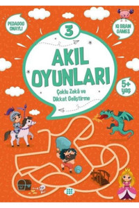 Dokuz Yayınları Akıl Oyunları-3 Çoklu Zeka Ve Dikkat Geliş(5+ Yaş)