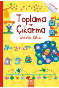 1001 Çiçek Kitaplar Toplama ve Çıkarma Etkinlik Kitabı kitabı - Kate & Jol Temple - 1001 Çiçek Kitaplar