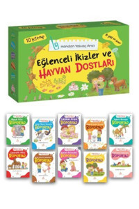 Bıcırık Yayınları Bıcırık 3. ve 4. Sınıf Eğlenceli İkizler ve Hayvan Dostları Hikaye Seti 10 Kitap