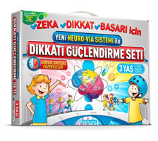 Adeda Yayınları Adeda Dikkati Güçlendirme Seti 3 Yaş + Yazmayı Güçlendirme Seti