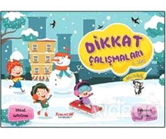 Yumurcak Yayınları Dikkat Çalışmaları 4. Kitap (KALEM HEDİYELİ)