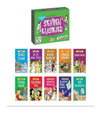 Çocuklar için Sevilen Klasikler Set+Soru Kitapçığı - 10 Kitap Takım- Bıcırık Yayınları