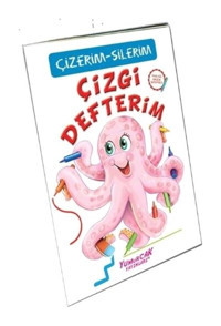 Çizgi Defterim - Çizerim Silerim - Mustafa Doğru - Yumurcak Yayınları