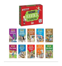 Çocuklar için Harika Klasikler Set+Soru Kitapçığı - 10 Kitap Takım- Bıcırık Yayınları