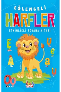 Bıcırık Yayınları Ema Eğlenceli Harfler (ETKİNLİKLİ BOYAMA KİTABI)