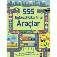 Araçlar - 555 Eğlenceli Çıkartma- Altın Kitaplar