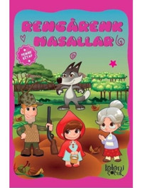 Rengarenk Masallar-Pembe Kitap - Ayşe Hüna Karaca - Koloni Çocuk Yayınları