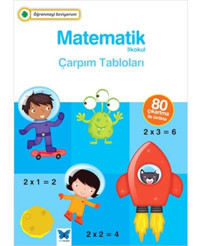 Öğrenmeyi Seviyorum - Matematik İlkokul Çarpım Tabloları - R. Merttens - J. Kerwin - Mavi Kelebek