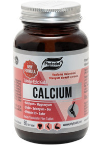 Phytodef Calcium Yetişkin Mineral 60 Adet