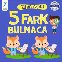 Zihin Açan 5 Fark Bulmaca- Aydın Yayınları