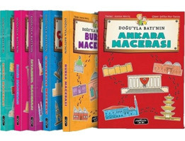 Doğuyla Batının Macerası-6 Kitap Takım - Asena Meriç - Yediveren Çocuk
