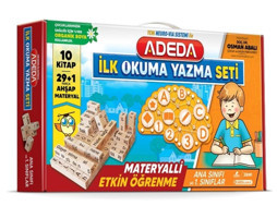 Adeda Yayınları Adeda Ilk Okuma Yazma Seti 10 Kitap 29+1 Materyal