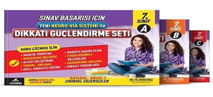 Adeda Neura - Via Sistemi ile 7. Sınıf Dikkat Güçlendirme Seti