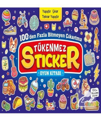 Bıcırık Yayınları Tükenmez Sticker Oyun Kitabı kitabı Tuba Öztürk Bıcırık Yayınları