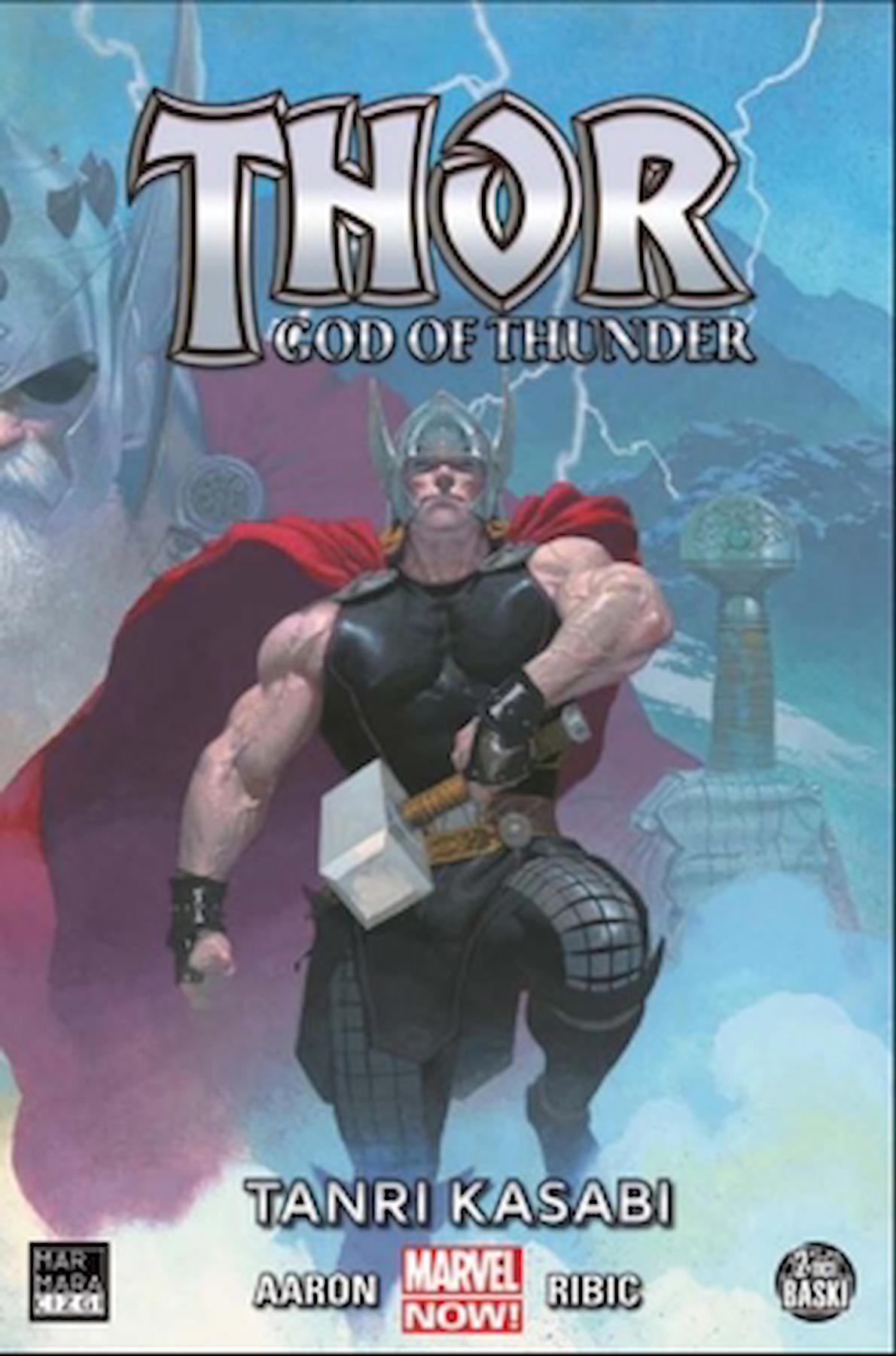 Thor: God of Thunder Cilt 01 - Tanrı Kasabı / Jason Aaron / Marmara Çizgi / 9786059469609