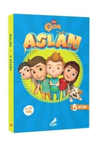 Erdem Çocuk Aslan Dizisi Set 5 Kitap