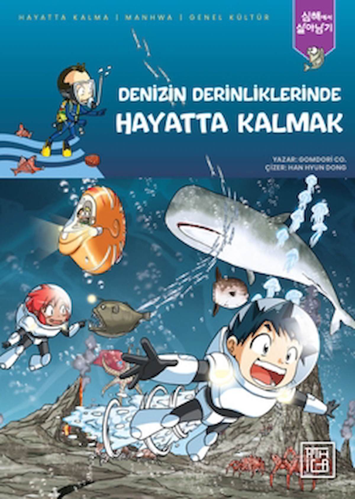 Denizin Derinliklerinde Hayatta Kalmak / Gomdori Co / Athica Yayınları / 9786256335608
