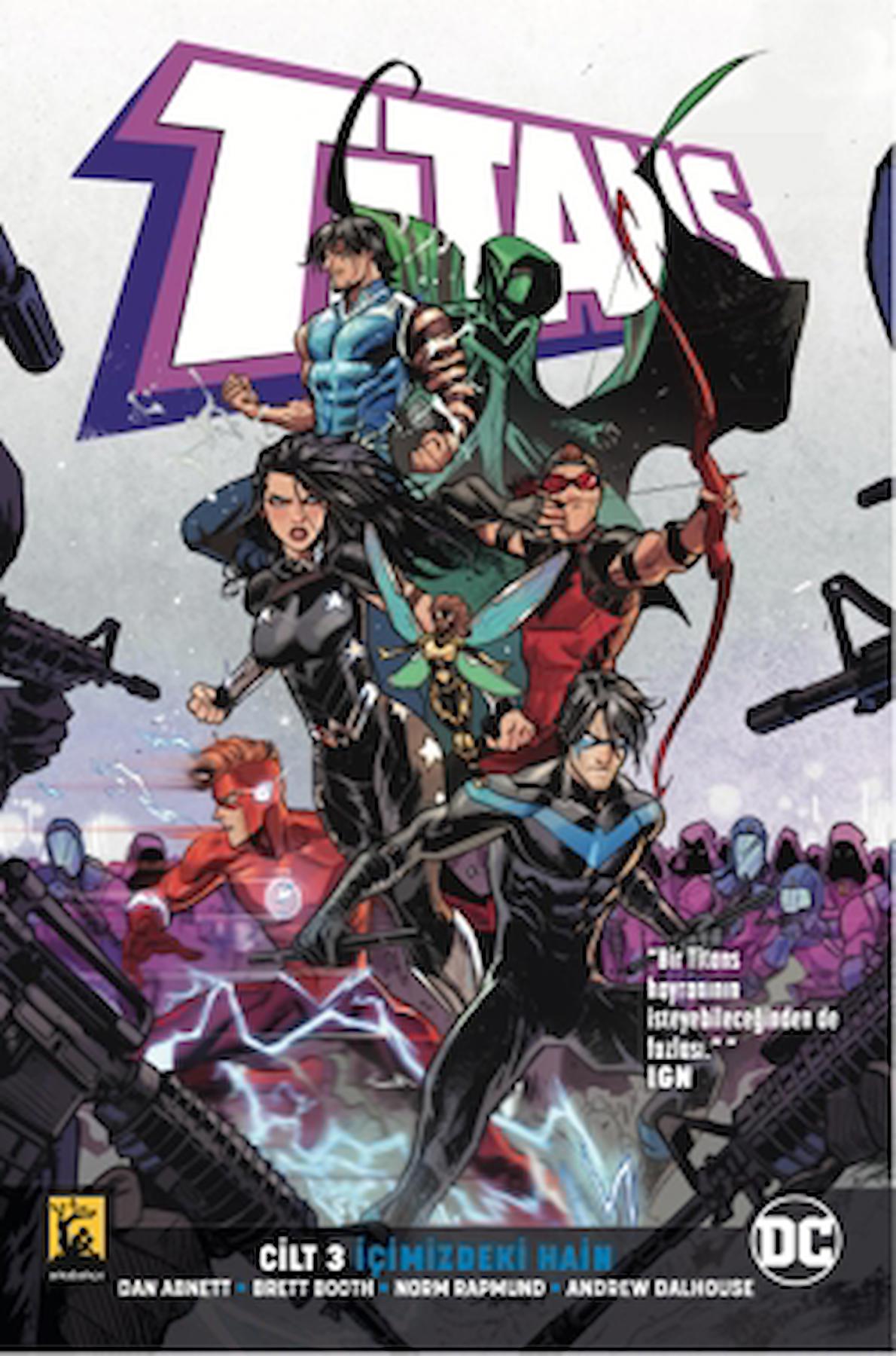 Titans Cilt 3: İçimizdeki Hain / Dan Abnett / Arka Bahçe Yayıncılık / 9786257054416