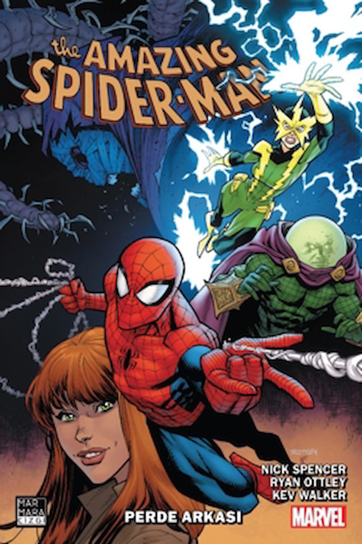 Amazing Spider-Man Vol.5 Cilt 5 - Perde Arkası / Nick Spencer / Marmara Çizgi / 9786256378452
